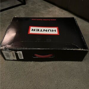 Brand new, never worn tall green Hinter boots, size 6